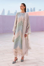 MARIA B 3 Piece Unstitched Embroidered Lawn Suit D-2612-B-Default
