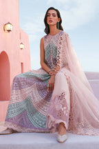 MARIA B 3 Piece Unstitched Embroidered Lawn Suit D-2612-B-Default