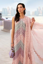 MARIA B 3 Piece Unstitched Embroidered Lawn Suit D-2612-B-Default