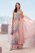 MARIA B 3 Piece Unstitched Embroidered Lawn Suit D-2612-B-Default