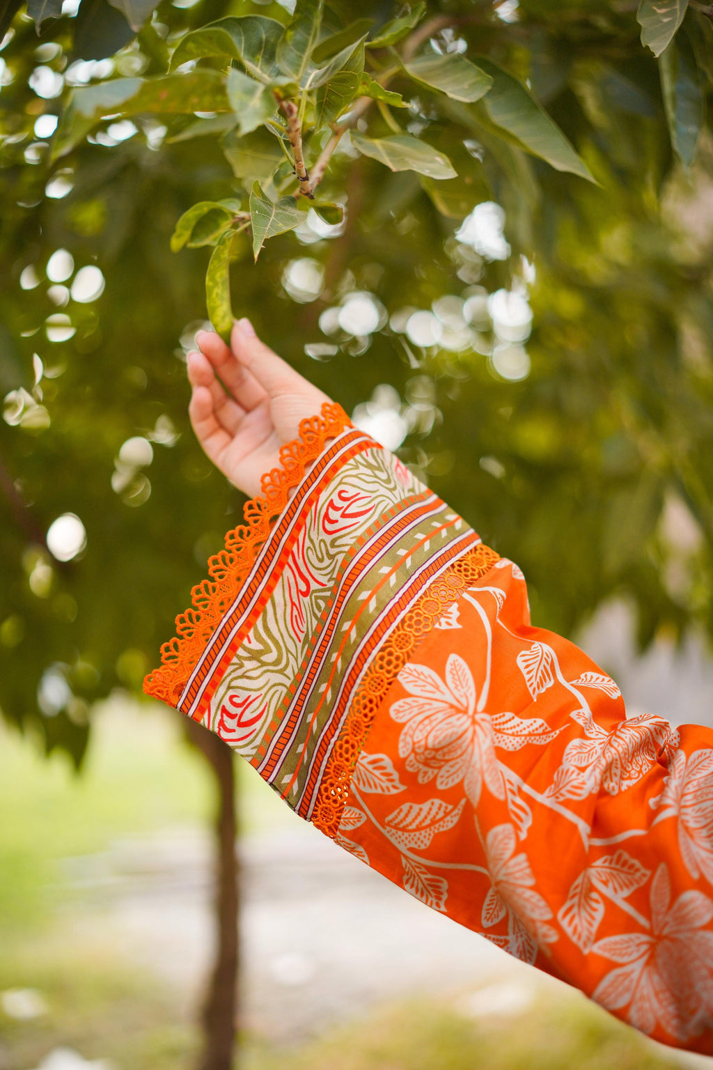ANEELAS SILK ORANGE