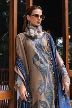 MARIA.B MPRINTS EMBROIDERED UNSTITCHED 3PC SUIT MPT-2806-A