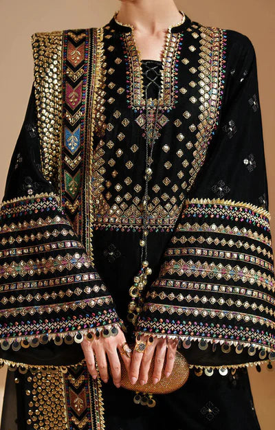 JAZMIN LAWN D-5 BLACK