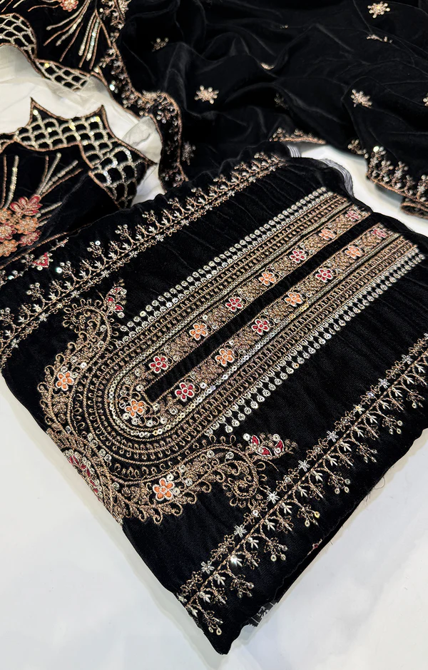 MARIA.B VELVET 01 BLACK