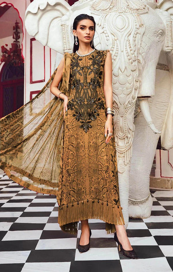 MARIA.B SNAKE SILK PRINT MPT-2702