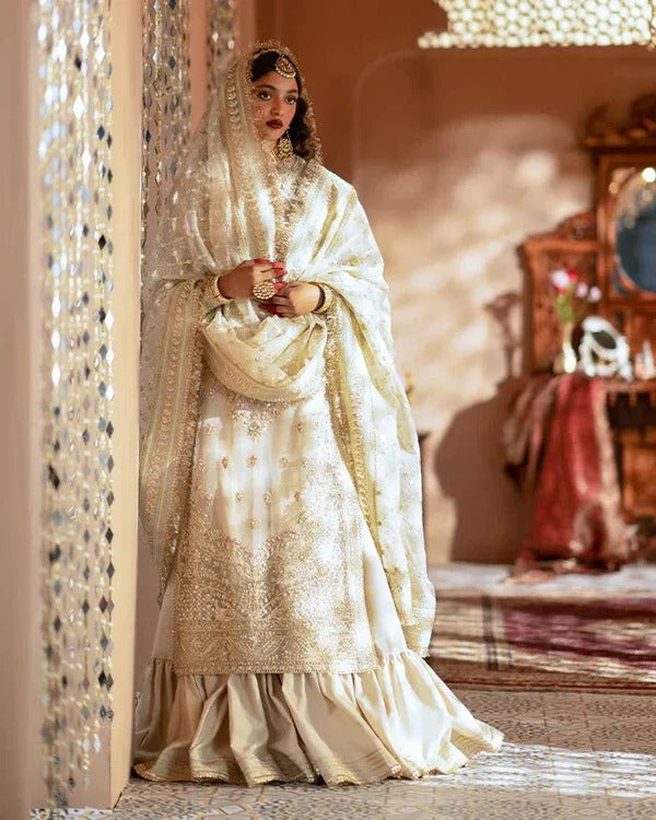 ZEVK RAW SILK RUHAANI