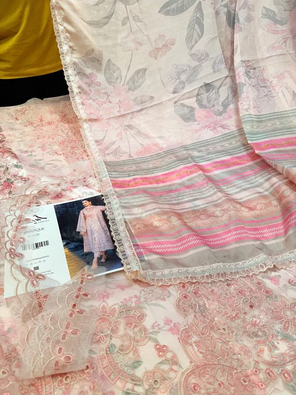 BAROQUE SILK PRINT 4129