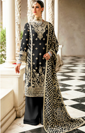 LAILA MISHRA VELVET 3PC BLACK