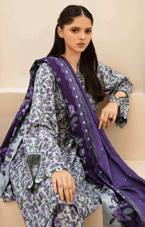 BAROQUE SILK PRINTED 3PC