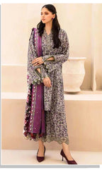 BAROQUE SILK PRINTED 3PC