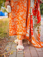 ANEELAS SILK ORANGE