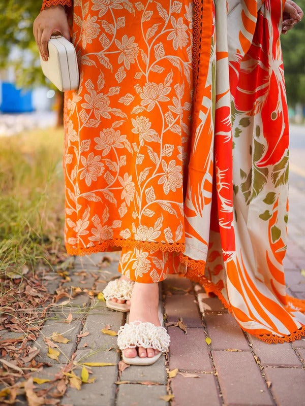 ANEELAS SILK ORANGE