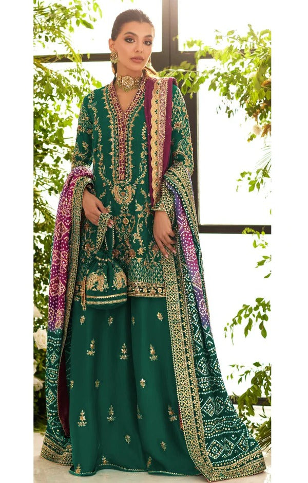 MINA HASSAN RAW SILK MHC