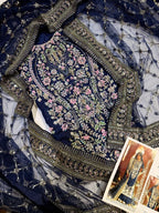 ZEVK RAW SILK RUHAANI