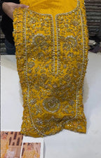 AIK RAW SILK MUSTARD