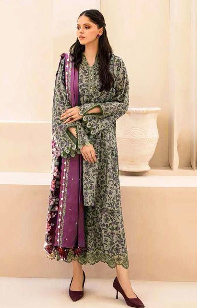 LAWN PRINTED 3PC BAROQUE