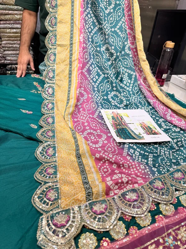 MINA HASSAN RAW SILK MHC