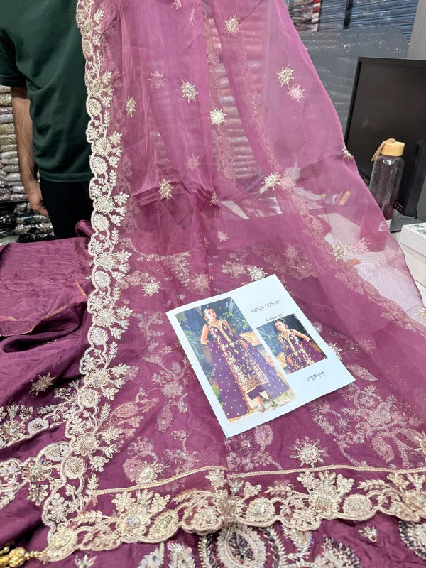 MINA HASSAN TESSEL SILK CELINA