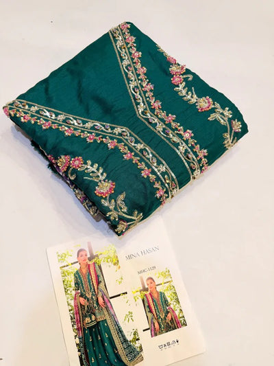 MINA HASSAN RAW SILK MHC