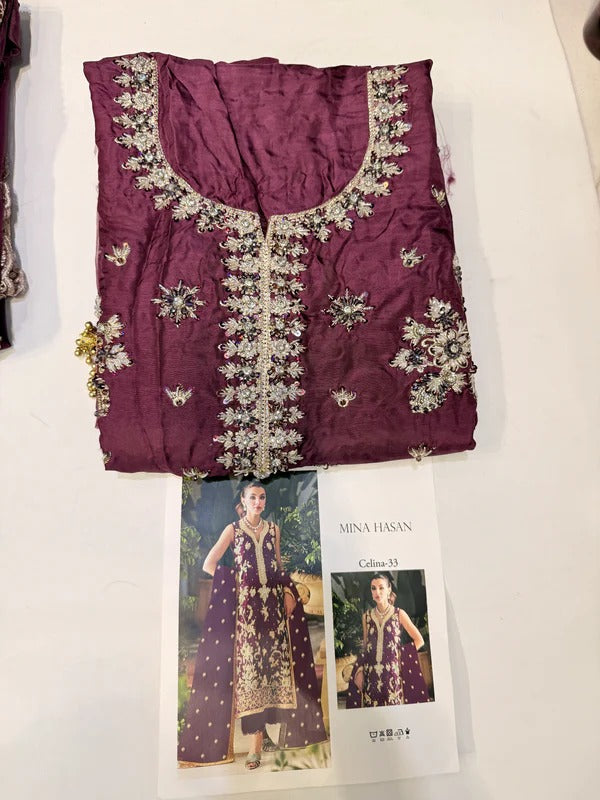 MINA HASSAN TESSEL SILK CELINA