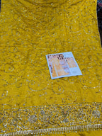 AIK RAW SILK MUSTARD