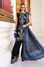 MARIA.B MPRINTS EMBROIDERED UNSTITCHED 3PC SUIT MPT-2806-B