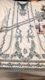 HUSSAIN REHAR LAWN VEIL