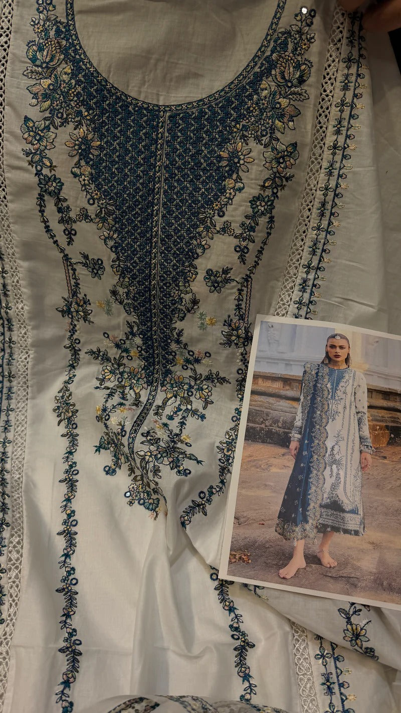 HUSSAIN REHAR LAWN VEIL